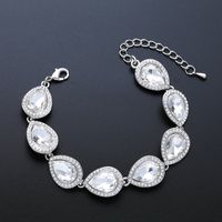 Imitated Crystal&cz Fashion Geometric Bracelet  (alloy)  Fashion Jewelry Nhas0606-alloy main image 1