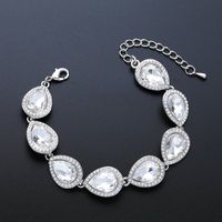 Imitated Crystal&cz Fashion Geometric Bracelet  (alloy)  Fashion Jewelry Nhas0606-alloy main image 2