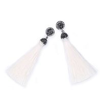 Alloy Fashion Tassel Earring  (white)  Fashion Jewelry Nhas0634-white main image 2