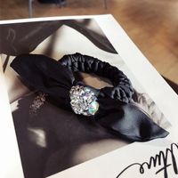 Cloth Simple Bows Hair Accessories  (black)  Fashion Jewelry Nhsm0294-black main image 2