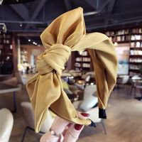 Cloth Korea Bows Hair Accessories  (yellow)  Fashion Jewelry Nhsm0296-yellow main image 1
