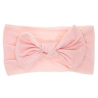 Europäischer Und Amerikanischer Außenhandel Kinder Nylon Bowknot Kaninchen Ohren Haarband Baby Nylon Einfarbiges Elastisches Kopfs Eil 10 Farben main image 7