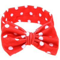 Cloth Fashion Geometric Hair Accessories  (red And White)  Fashion Jewelry Nhwo0621-red-and-white main image 2