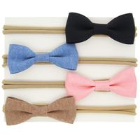 Alloy Fashion Bows Hair Accessories  (4-color Mixing)  Fashion Jewelry Nhwo0633-4-color-mixing main image 2