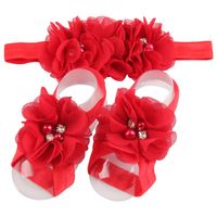 Cloth Fashion Flowers Hair Accessories  (red)  Fashion Jewelry Nhwo0656-red main image 2