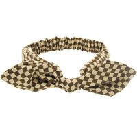 Cloth Fashion Geometric Hair Accessories  (brown Plaid)  Fashion Jewelry Nhwo0663-brown-plaid main image 1