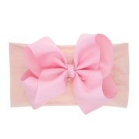 Europäischer Und Amerikanischer Außenhandel Baby Haarband Kinder Nylon Bowknot Stirnband Baby Stretch Bowknot Kaninchen Ohren main image 6