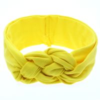 Cloth Fashion Geometric Hair Accessories  (yellow)  Fashion Jewelry Nhwo0668-yellow main image 2