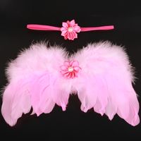 Alloy Fashion  Hair Accessories  (white-white-pink)  Fashion Jewelry Nhwo0700-white-white-pink main image 3