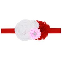 Européen Et Américain Enfants Chapeaux Bébé Grand Rose Garniture Bande De Cheveux Bébé Cheveux Accessoires 6 Couleurs En Option Yiwu Gros main image 6