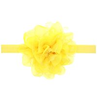 Cloth Fashion Flowers Hair Accessories  (yellow)  Fashion Jewelry Nhwo0746-yellow main image 1