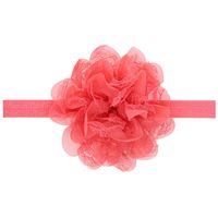 Mousseline De Soie En Dentelle Fleur Bande De Cheveux Pour Enfants Cheveux De Bébé Accessoires Chapeaux En Gros 13 Couleurs En Option main image 9