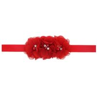 Cloth Fashion Flowers Hair Accessories  (red)  Fashion Jewelry Nhwo0756-red main image 1