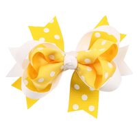 Cloth Fashion Bows Hair Accessories  (yellow)  Fashion Jewelry Nhwo0757-yellow main image 1