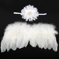 Alloy Fashion  Hair Accessories  (white-white-pink)  Fashion Jewelry Nhwo0764-white-white-pink main image 2