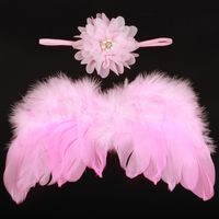 Alloy Fashion  Hair Accessories  (white-white-pink)  Fashion Jewelry Nhwo0764-white-white-pink main image 3