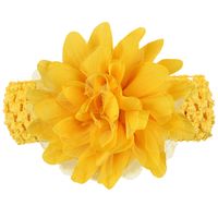 Cloth Fashion Flowers Hair Accessories  (yellow)  Fashion Jewelry Nhwo0774-yellow main image 2