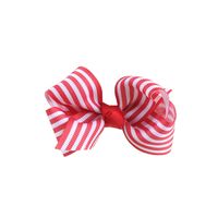 Cloth Fashion Bows Hair Accessories  (red Stripe)  Fashion Jewelry Nhwo0802-red-stripe main image 2