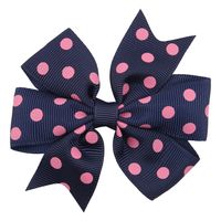 Cloth Fashion Bows Hair Accessories  (rose Red Dot)  Fashion Jewelry Nhwo0809-rose-red-dot main image 15