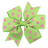 Cloth Fashion Bows Hair Accessories  (rose Red Dot)  Fashion Jewelry Nhwo0809-rose-red-dot main image 8