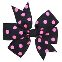 Cloth Fashion Bows Hair Accessories  (rose Red Dot)  Fashion Jewelry Nhwo0809-rose-red-dot main image 4