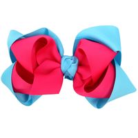 Europäische Und Amerikanische Mädchen Doppels Chicht Bubble Bowknot Haars Pange Mädchen Haarschmuck Kopfschmuck Außenhandel Quelle main image 9