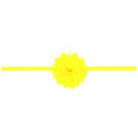 القماش الأزياء الزهور اكسسوارات للشعر (الأصفر) الأزياء والمجوهرات Nhwo0833-yellow main image 1