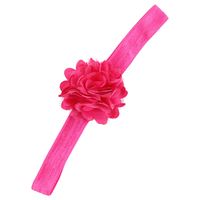 Européen Et Américain De Mode Enfants De Bande De Cheveux Satin Mesh Head Fleur Cheveux Accessoires En Gros 17 Couleurs Approvisionnement En Option main image 12