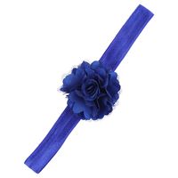 Européen Et Américain De Mode Enfants De Bande De Cheveux Satin Mesh Head Fleur Cheveux Accessoires En Gros 17 Couleurs Approvisionnement En Option main image 6