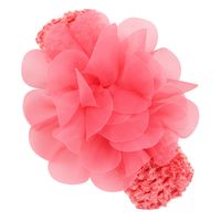 Neues Koreanisches Garn Baby Haarband Europäische Und Amerikanische Kinder Chiffon Blumen Stirnband Haarschmuck 8 Farben Erhältlich Außenhandel main image 9