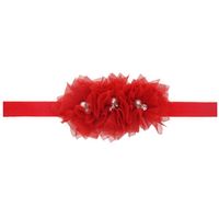 Cloth Fashion Flowers Hair Accessories  (red)  Fashion Jewelry Nhwo0884-red main image 2