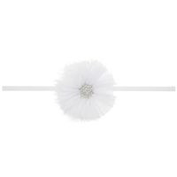 Mousseline De Soie Strass Enfants De Cheveux Accessoires Bébé Solide Couleur Poils Lotus Feuille Diamant Bandeau Chapeaux En Gros  Sources main image 15