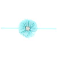 Chiffon Strass Kinder Haar Zubehör Baby Einfarbige Borsten Lotus Blatt Diamant Haar Gürtel Kopfschmuck Großhandel  Quelle main image 10