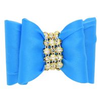 Cloth Fashion Bows Hair Accessories  (blue)  Fashion Jewelry Nhwo0922-blue main image 2