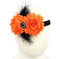 Halloween Feder Sonnenblume Baby Haarband Europäische Und Amerikanische Festival Baby Haarband  Quelle main image 2