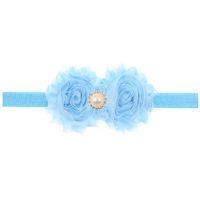 Enfants De Tournesol Perle Bande De Cheveux Bébé Minable Fleur Bandeau Cheveux Accessoires Solide Couleur Double Laine Côté Fleur Plus Forage Corde main image 33