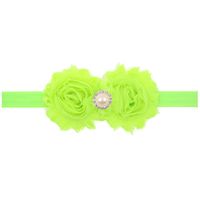 Enfants De Tournesol Perle Bande De Cheveux Bébé Minable Fleur Bandeau Cheveux Accessoires Solide Couleur Double Laine Côté Fleur Plus Forage Corde main image 4