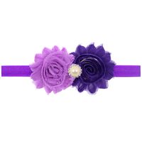 Enfants De Tournesol Perle Bande De Cheveux Bébé Minable Fleur Bandeau Cheveux Accessoires Solide Couleur Double Laine Côté Fleur Plus Forage Corde main image 31