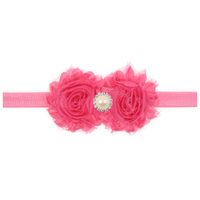 Enfants De Tournesol Perle Bande De Cheveux Bébé Minable Fleur Bandeau Cheveux Accessoires Solide Couleur Double Laine Côté Fleur Plus Forage Corde main image 15