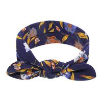 القماش الأزياء الانحناء اكسسوارات للشعر (الأزرق الداكن) الأزياء والمجوهرات Nhwo0990-navy-blue main image 1