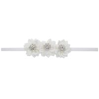 Cloth Fashion Flowers Hair Accessories  (white)  Fashion Jewelry Nhwo1016-white main image 1
