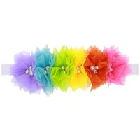 Alloy Fashion Flowers Hair Accessories  (rainbow Color)  Fashion Jewelry Nhwo1034-rainbow-color main image 1
