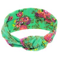 Cloth Fashion Flowers Hair Accessories  (green)  Fashion Jewelry Nhwo1039-green main image 2