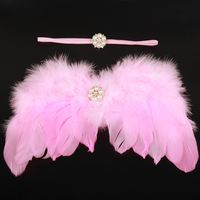 Alloy Fashion  Hair Accessories  (pink-pink  White)  Fashion Jewelry Nhwo1066-pink-pink-white main image 1