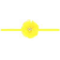 Cloth Fashion Flowers Hair Accessories  (yellow)  Fashion Jewelry Nhwo1082-yellow main image 1