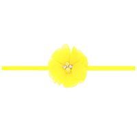 Cloth Fashion Flowers Hair Accessories  (yellow)  Fashion Jewelry Nhwo1082-yellow main image 2