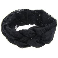 Cloth Fashion Geometric Hair Accessories  (black)  Fashion Jewelry Nhwo1085-black main image 2