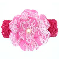 Cloth Fashion Flowers Hair Accessories  (rose Red)  Fashion Jewelry Nhwo1105-rose-red main image 1