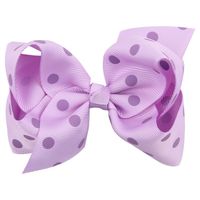 Cloth Fashion Bows Hair Accessories  (rose Red Dot Green)  Fashion Jewelry Nhwo1120-rose-red-dot-green main image 10