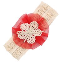 Cloth Fashion Flowers Hair Accessories  (red)  Fashion Jewelry Nhwo1150-red main image 2